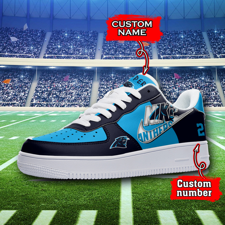 NFL Carolina Panthers Custom Sneakers