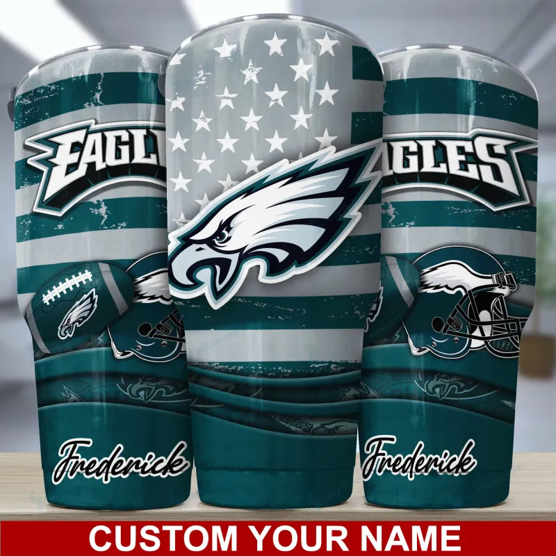 Philadelphia Eagles Personalized Tumbler