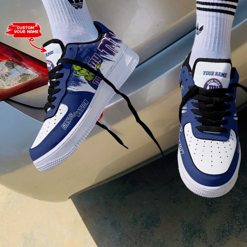 New York Giants AF1 Shoes Side View