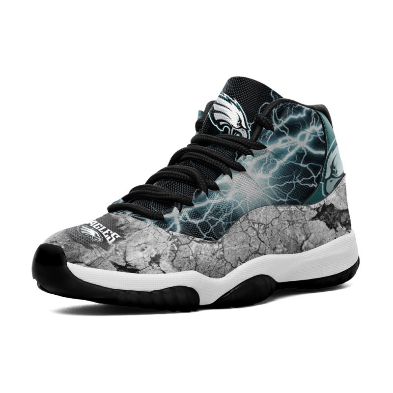 Philadelphia Eagles AJD11 Sneakers Top View