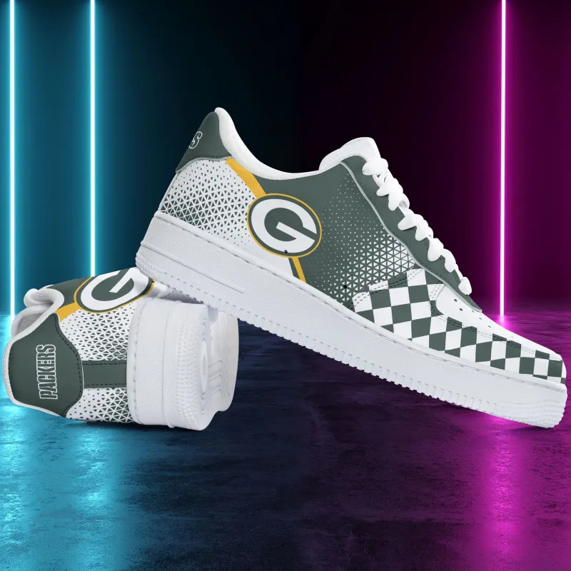 Green Bay Packers AF1 Shoes Detail