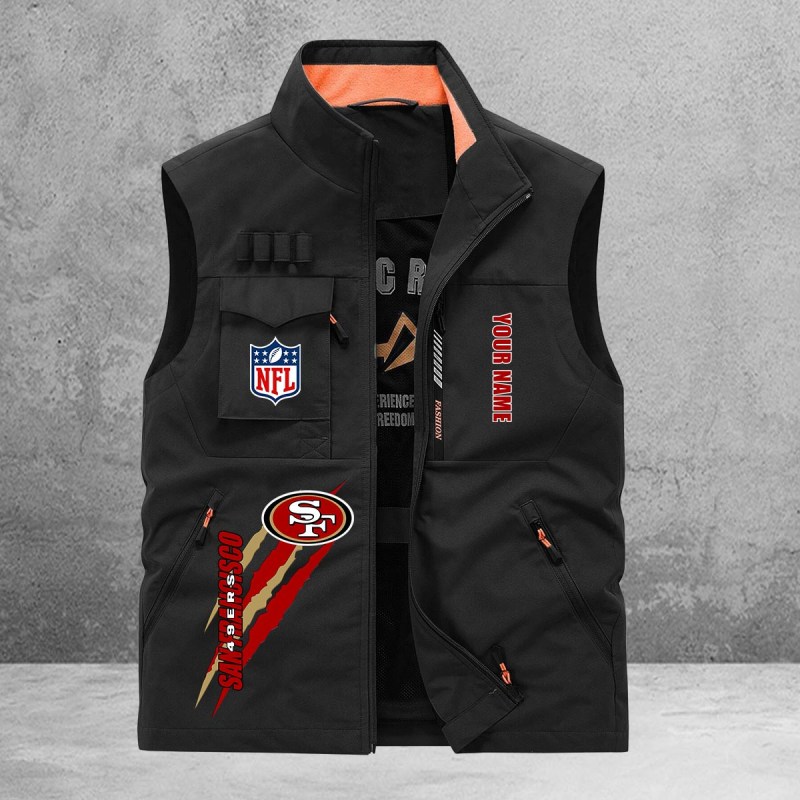 San Francisco 49ers Multi-Pockets Vest