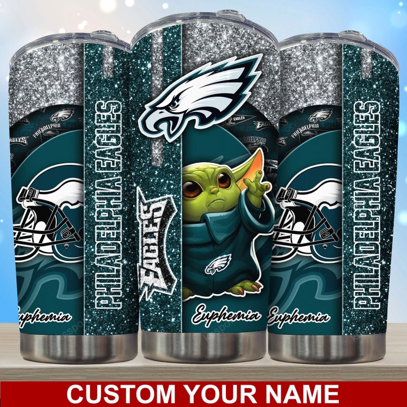 Philadelphia Eagles Personalized Tumbler