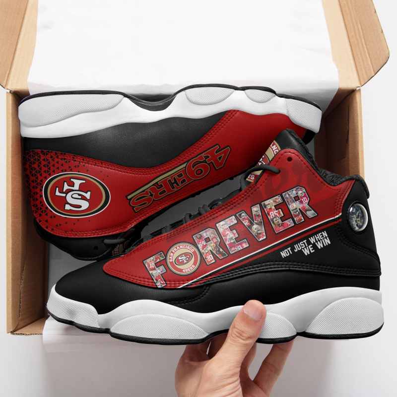 San Francisco 49ers AJD13 Sneakers Front View