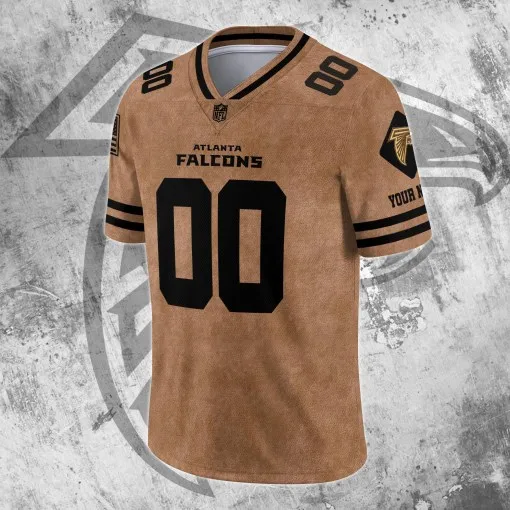 Atlanta Falcons Personalized Jersey Side View