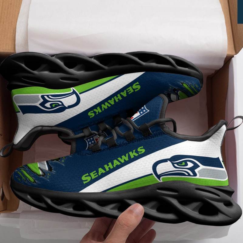 Seattle Seahawks Yezy Running Sneakers