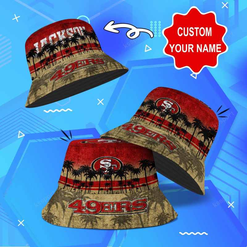 San Francisco 49ers Personalized Bucket Hat