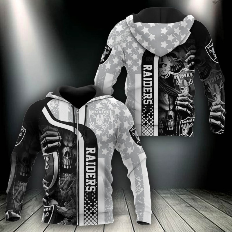 Las Vegas Raiders Hoodie - Back Design