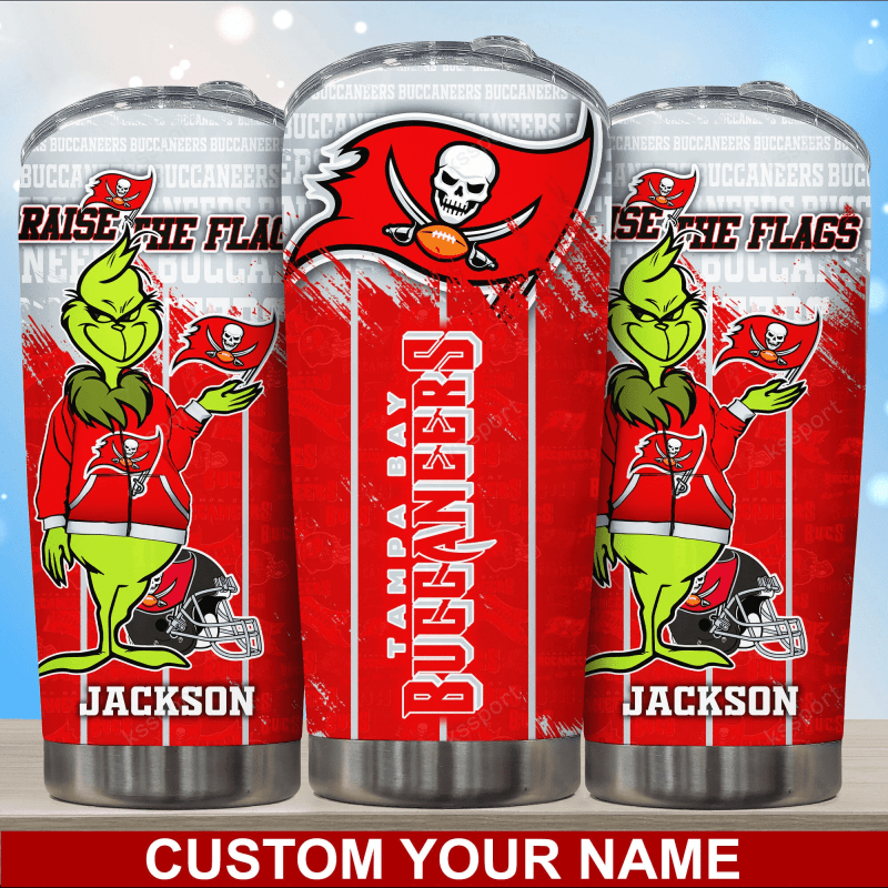 Tampa Bay Buccaneers Personalized Tumbler