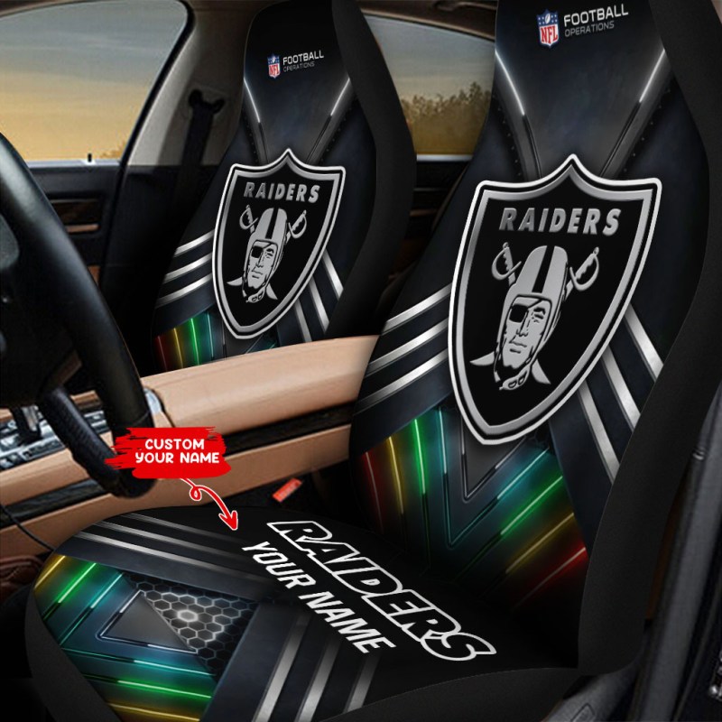 Las Vegas Raiders Customized Seat Covers