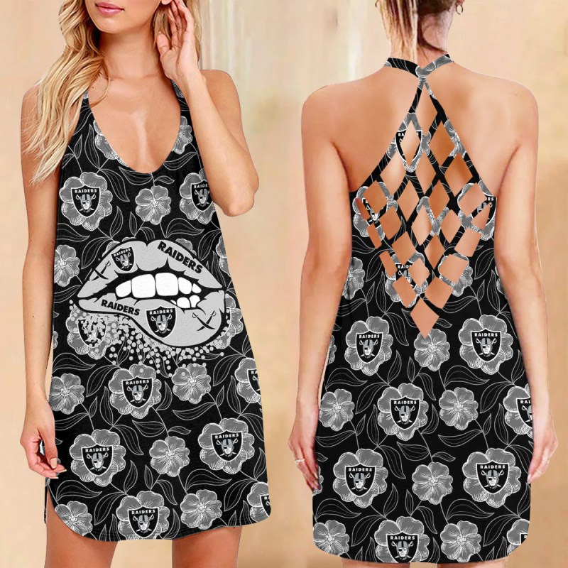 Las Vegas Raiders Criss-Cross Dress
