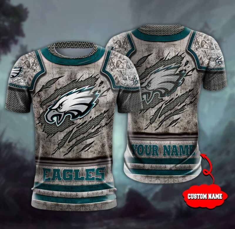 Philadelphia Eagles Personalized Ugly Christmas Sweater - Image 4