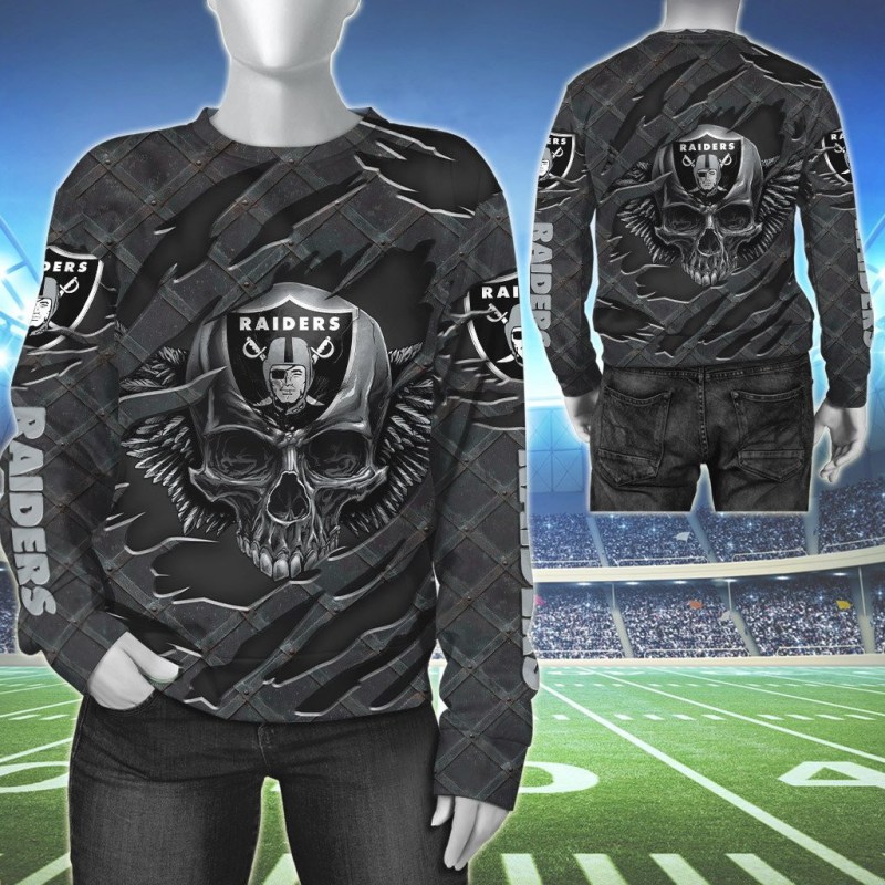 Las Vegas Raiders Ugly Christmas Sweater Image 3