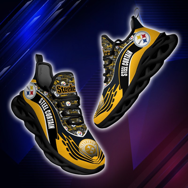 Pittsburgh Steelers Yezy Running Sneakers