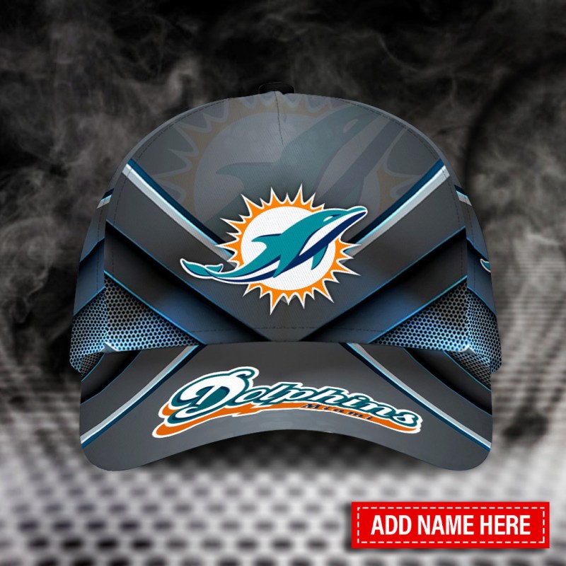 Miami Dolphins Personalized Classic Cap