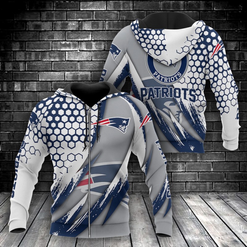 New England Patriots Hoodie Details