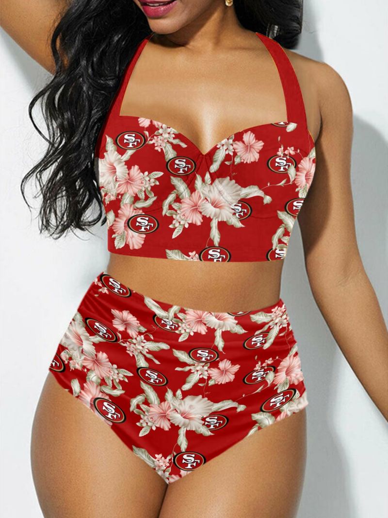 San Francisco 49ers Sexy Print Bikini Swimsuit