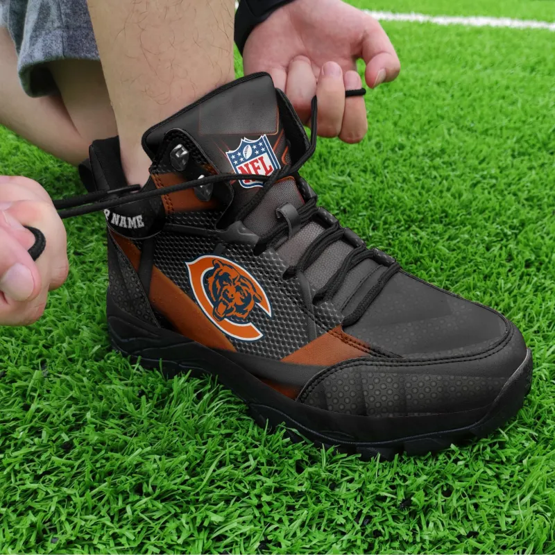 Chicago Bears Personalized Hiking Shoes