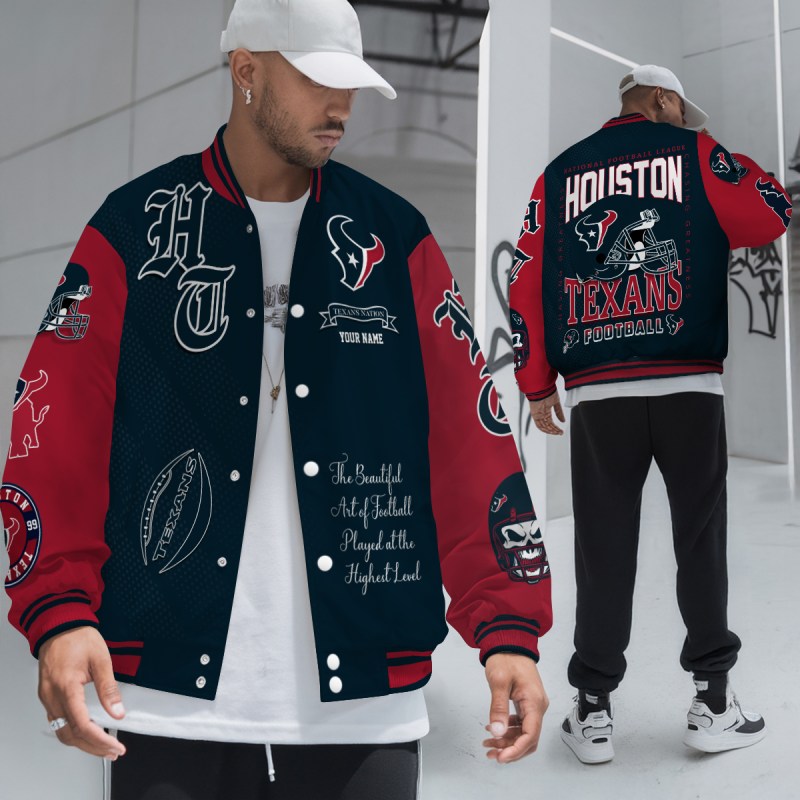 Houston Texans Varsity Jacket - 4