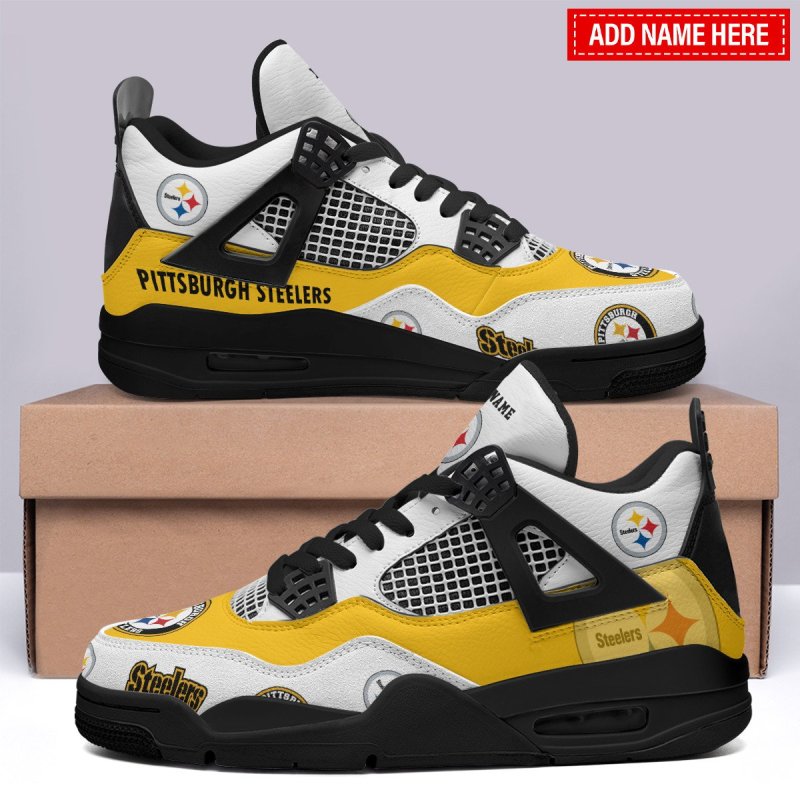 Pittsburgh Steelers AJ4 Sneakers 2