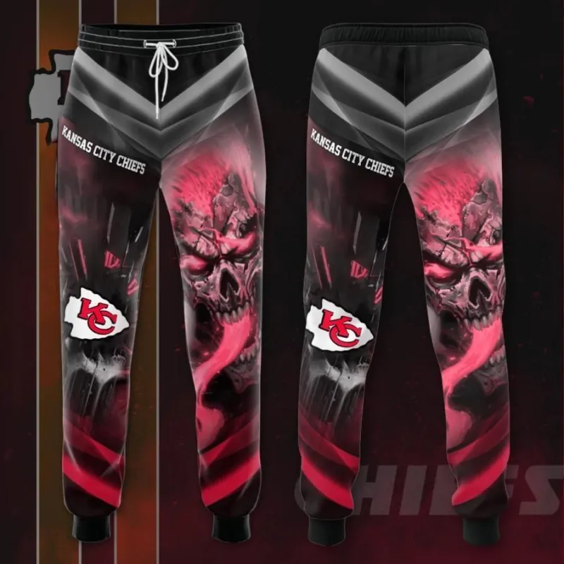 Kansas City Chiefs 3D Printed Pocket Sweatpant