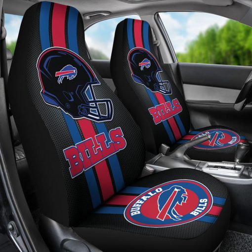 Buffalo Bills Car Seat Cover Side View