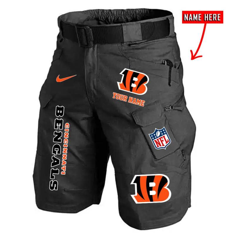 Cincinnati Bengals Shorts Back View