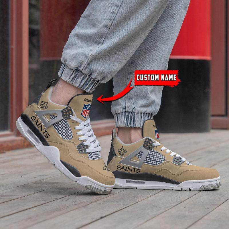 New Orleans Saints AJ4 Sneaker 2