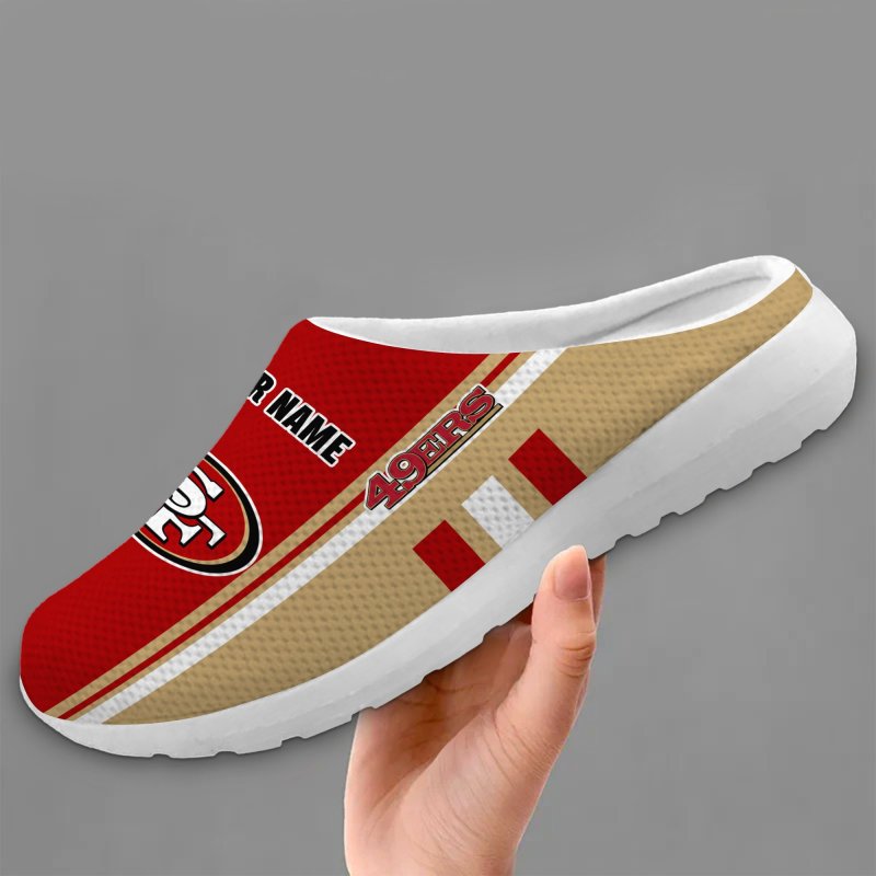 NFL Slip-on Half Shoes for 49ers Fans