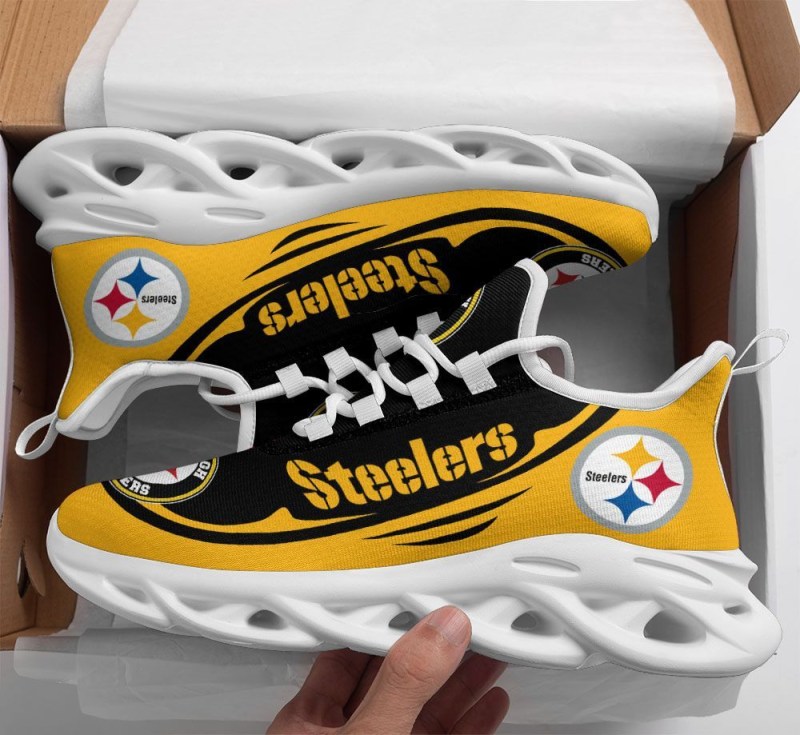 Pittsburgh Steelers Yezy Running Sneakers Lifestyle