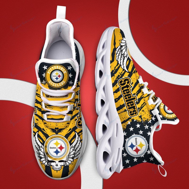 Pittsburgh Steelers Yezy Running Sneakers