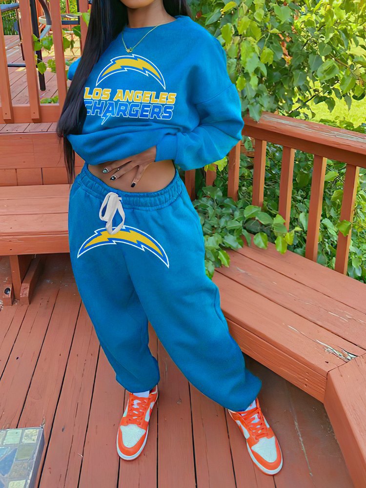 Los Angeles Chargers Sweatshirt and Sweatpants