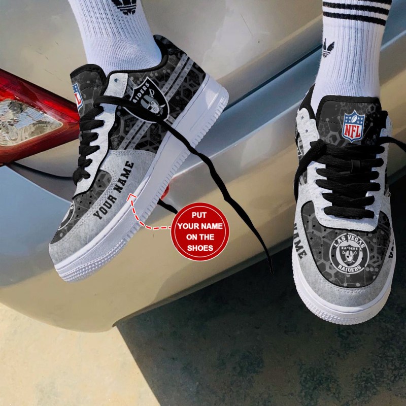 Las Vegas Raiders Personalized AF1 Shoes