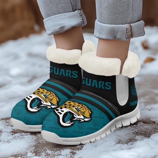 Comfy Winter Snow Boots - Jacksonville Jaguars
