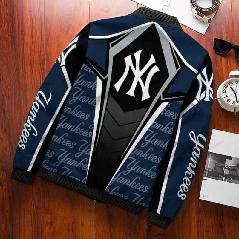 New York Yankees Bomber Jacket Front View