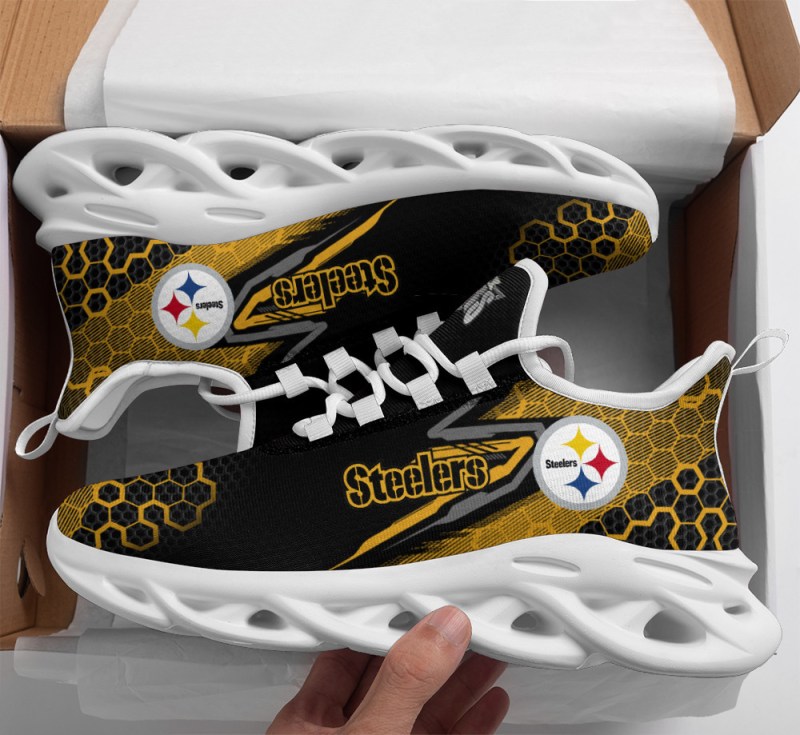 Pittsburgh Steelers Yezy Running Sneakers
