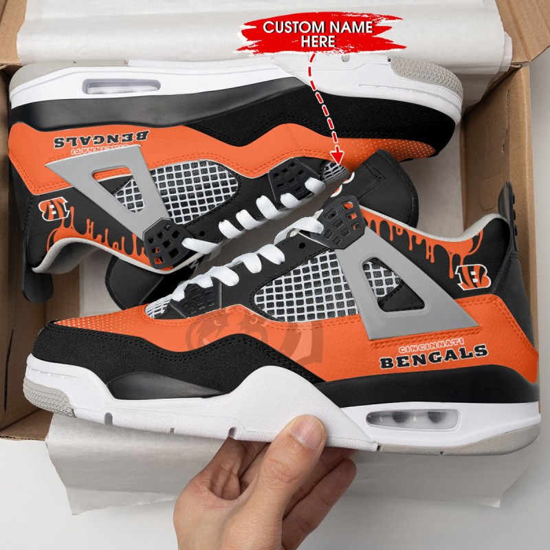 Cincinnati Bengals AJ4 Sneakers