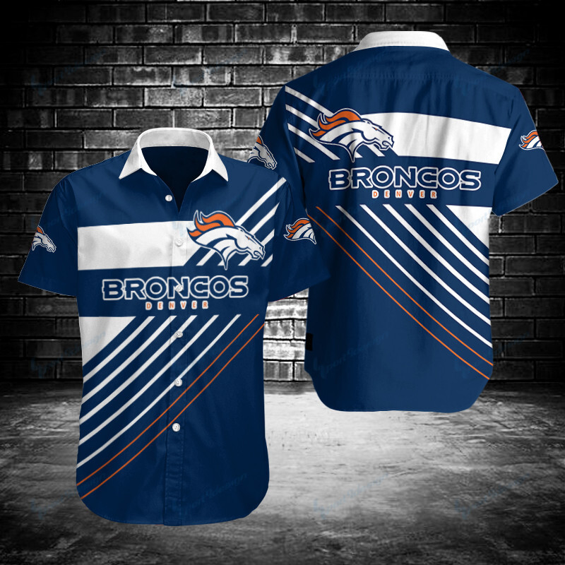 Denver Broncos Button Shirt Sizing Chart