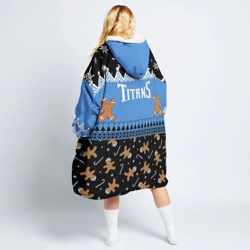 Tennessee Titans Snug Hoodie - Back View