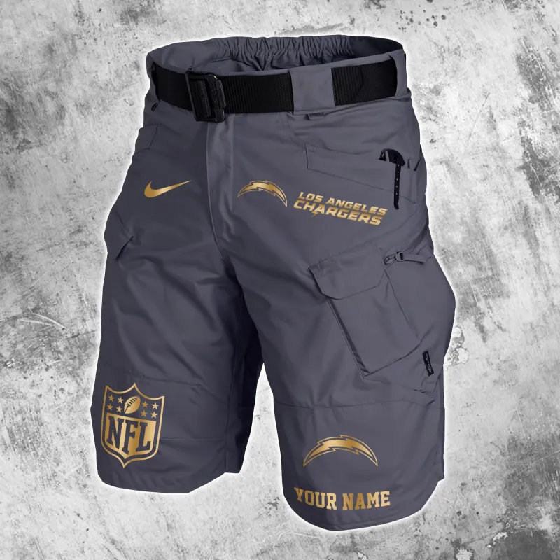 Los Angeles Chargers Gray Shorts