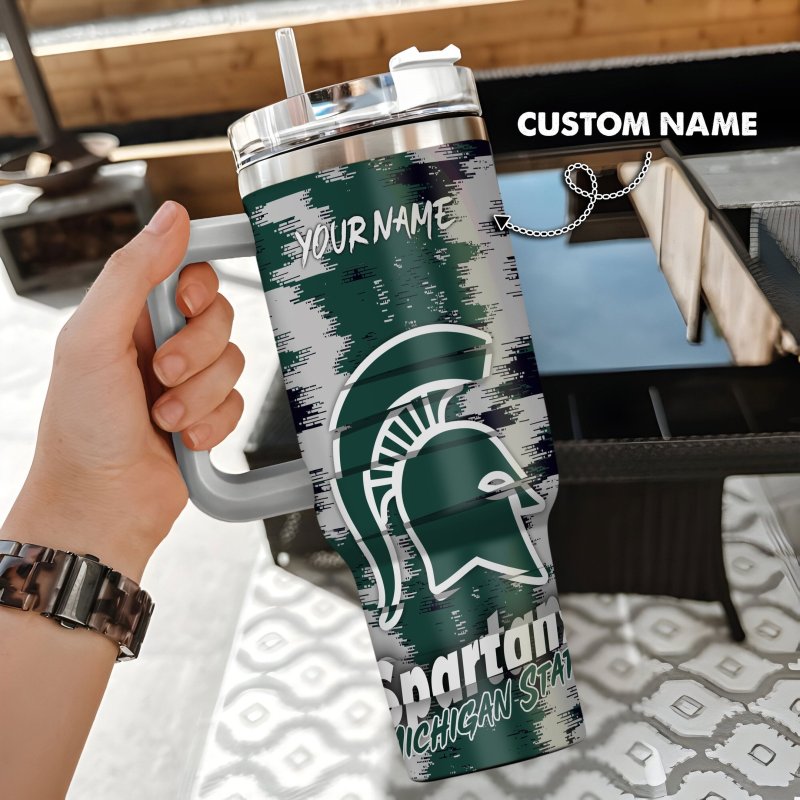 Michigan State Spartans Tumbler - Image 1