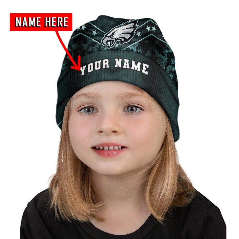 Snowy Days with Philadelphia Eagles Beanie