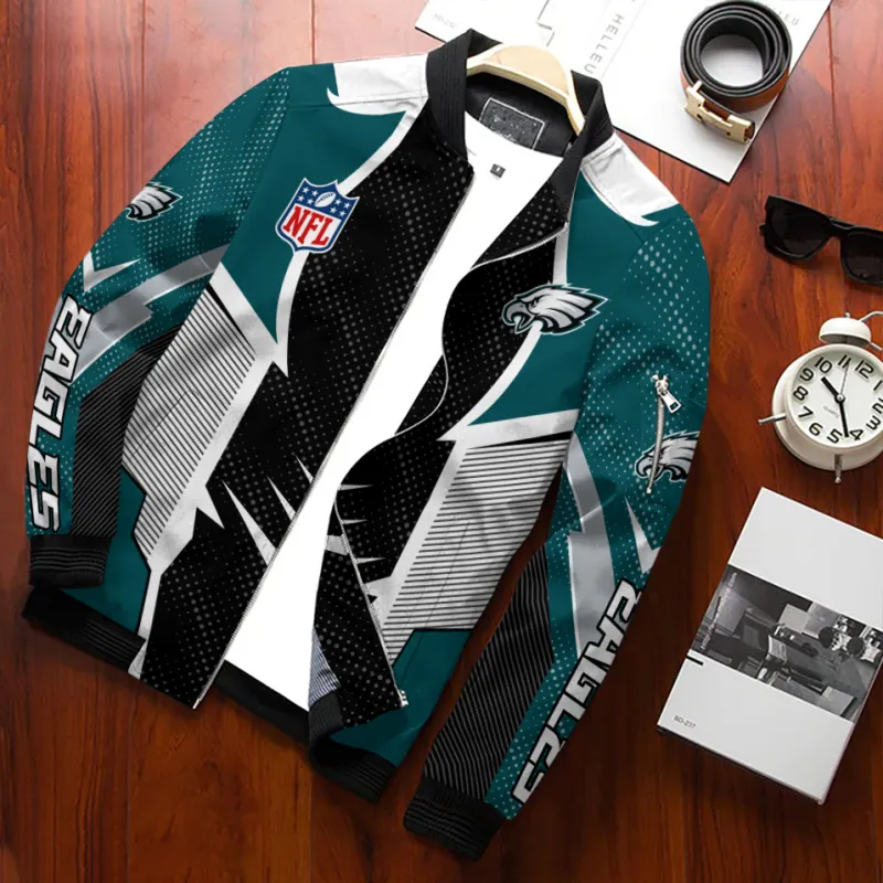Eagles Bomber Jacket Details