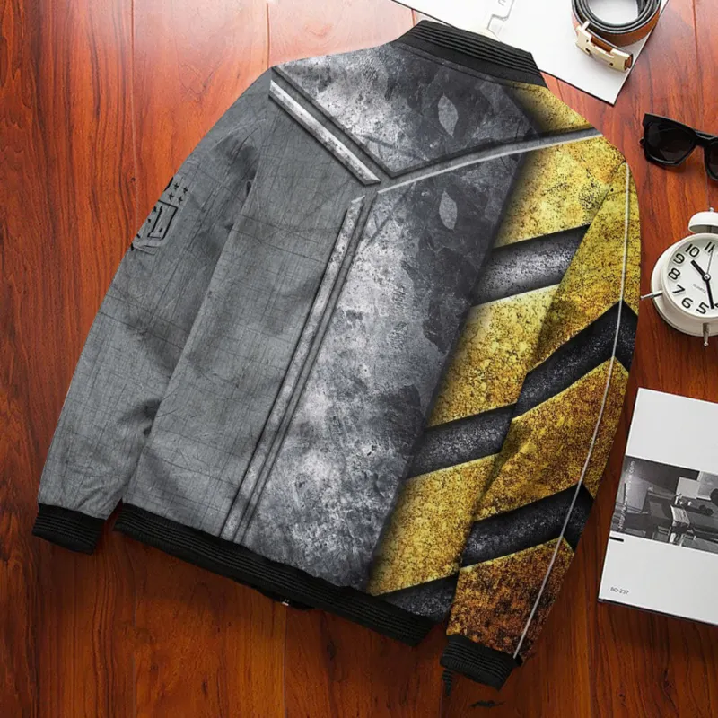 Pittsburgh Steelers Bomber Jacket Back View