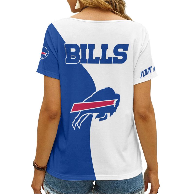 Buffalo Bills V-neck T-shirt - Image 2