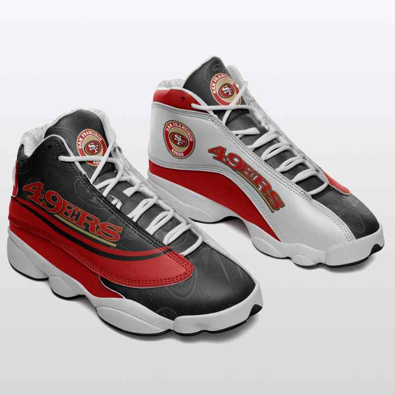 San Francisco 49ers Air JD13 Sneakers