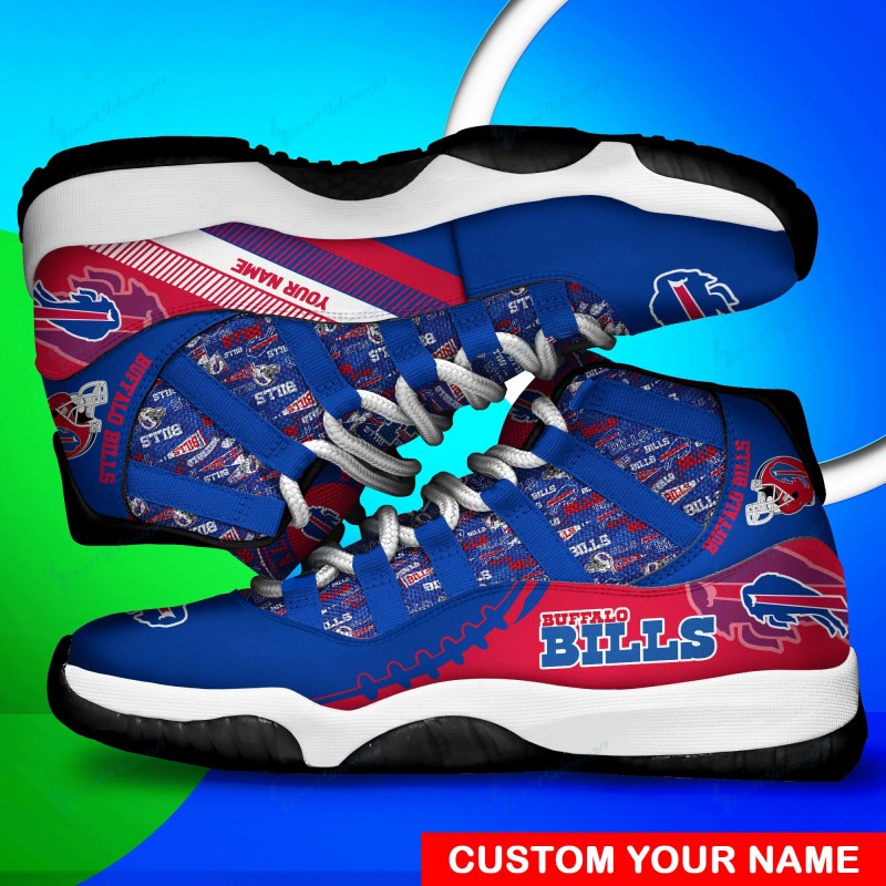 Buffalo Bills Personalized AJD11 Sneakers
