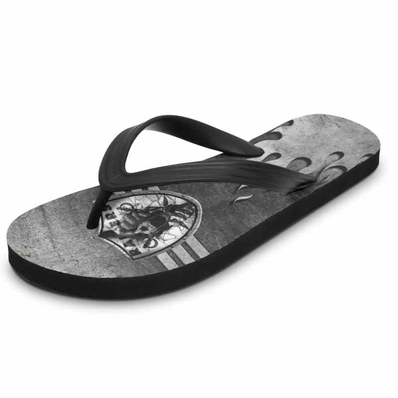 Las Vegas Raiders Summer Flip Flop - Side View