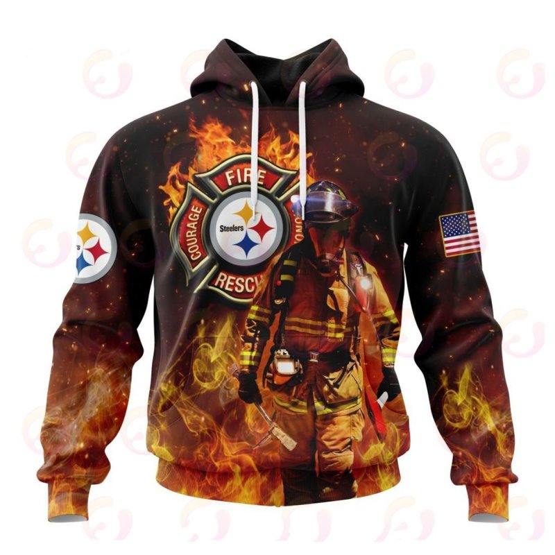 Pittsburgh Steelers Firefighters Hoodie