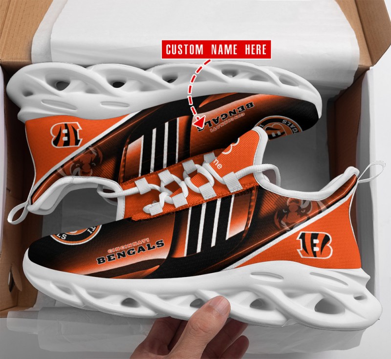 Cincinnati Bengals Personalized Yezy Sneakers